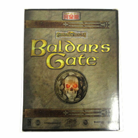 【中古】未当て嵌める品 セガ SEGA パソコン力くらべ バルダーズ・ゲート Baldur\u0027s Gate 完膚なきまで版  【ベクター 古着】 240924