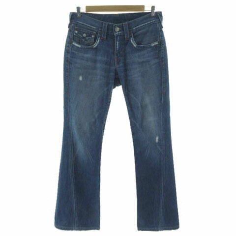 楽天市場】*トゥルーレリジョン ダメージ デニム ジーンズ TRUE