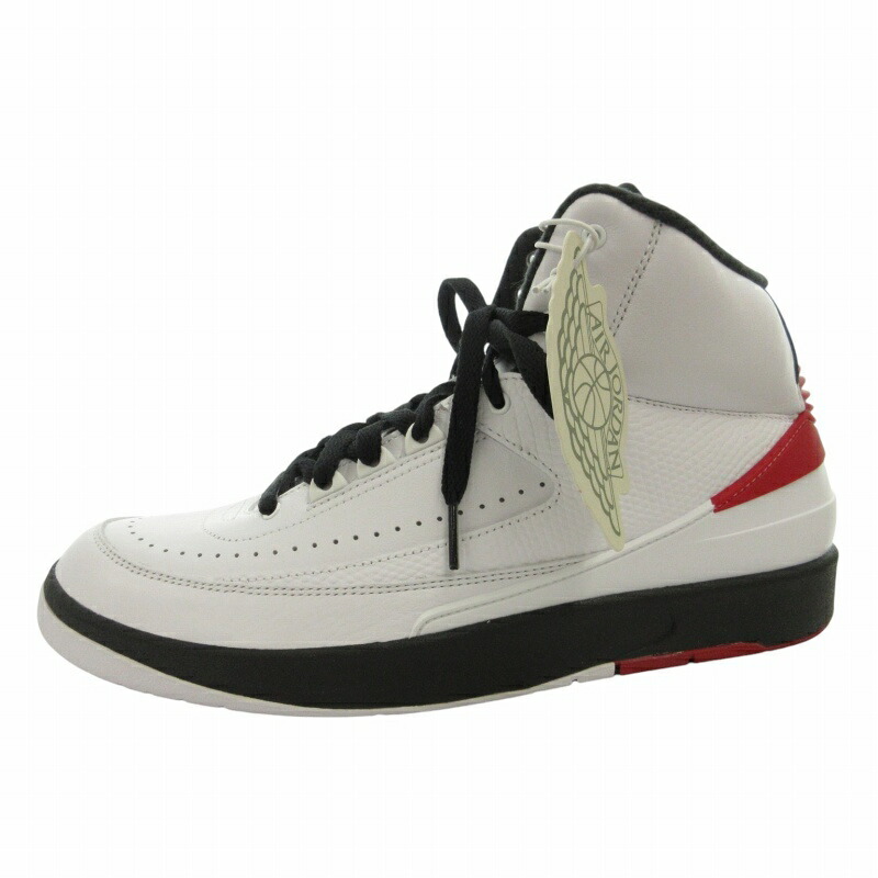 【中古】未当て嵌める品 ナイキ NIKE 引き舟付き添い人 AIR JORDAN 2 RETRO スニーカー シューズ 御機嫌とり捨てる 27.5糎 白 白いこと DX2454-106 /FT3 1115 ■GY20 ●TZ メンズ 【ベクター 古着】 241115