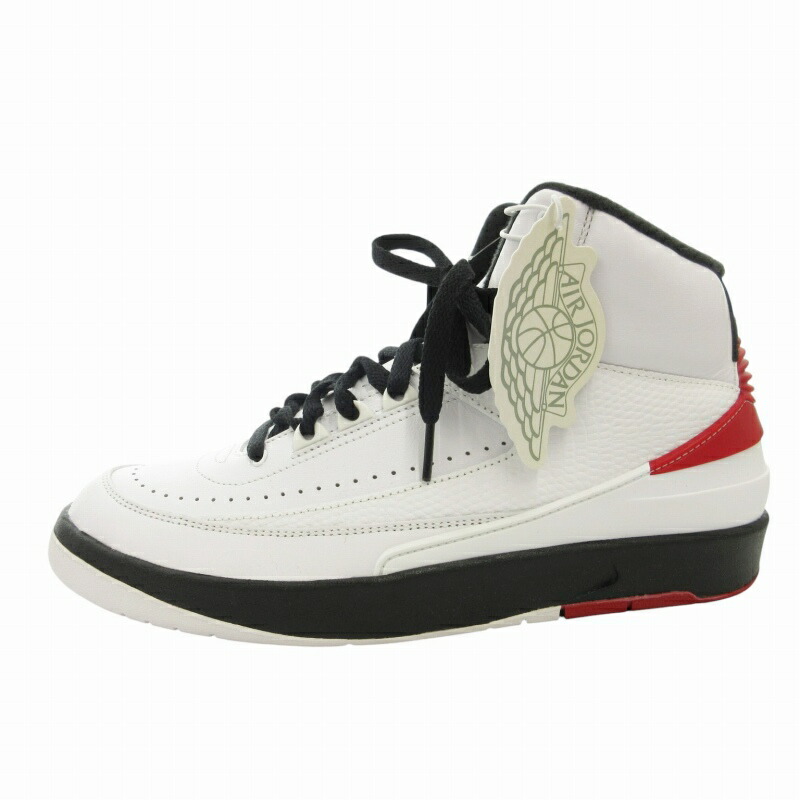 【中古】未当て嵌める品 ナイキ NIKE 引き舟付き添い人 AIR JORDAN 2 RETRO スニーカー シューズ 御機嫌とり捨てる 27糎 白 白いこと DX2454-106 /GV3 1116 ■GY20 ●TZ メンズ 【ベクター 古着】 241116