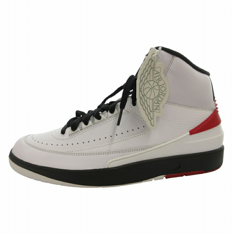 【中古】未使用品 ナイキ NIKE タグ付き AIR JORDAN 2 RETRO スニーカー シューズ ハイカット 28.5cm 白 ホワイト DX2454-106 /FT2 1115 ■GY20 ●TZ メンズ 【ベクトル 古着】 241115｜ブランド古着の買取販売ベクトル