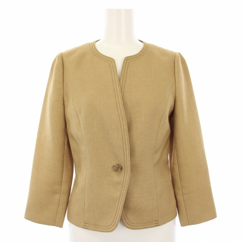 楽天市場】【中古】アナイ ANAYI ベルベット ベロアノーカラー