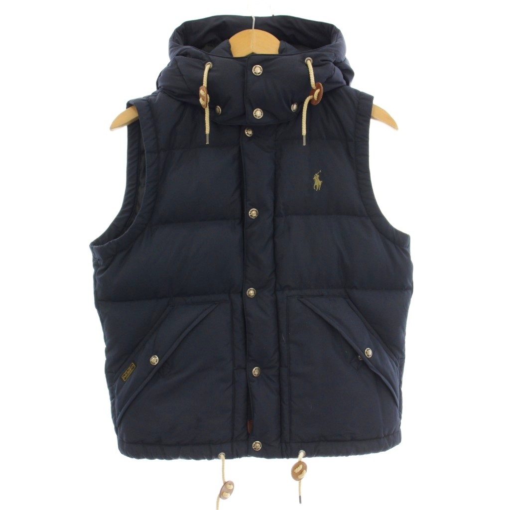 【中古】ポロ バイ ラルフローレン Polo by Ralph Lauren 落ちこむより良い ボンネット より良い M 米国海軍 紺 /☆G ■MU レディース 【ベクター 古着】 260109