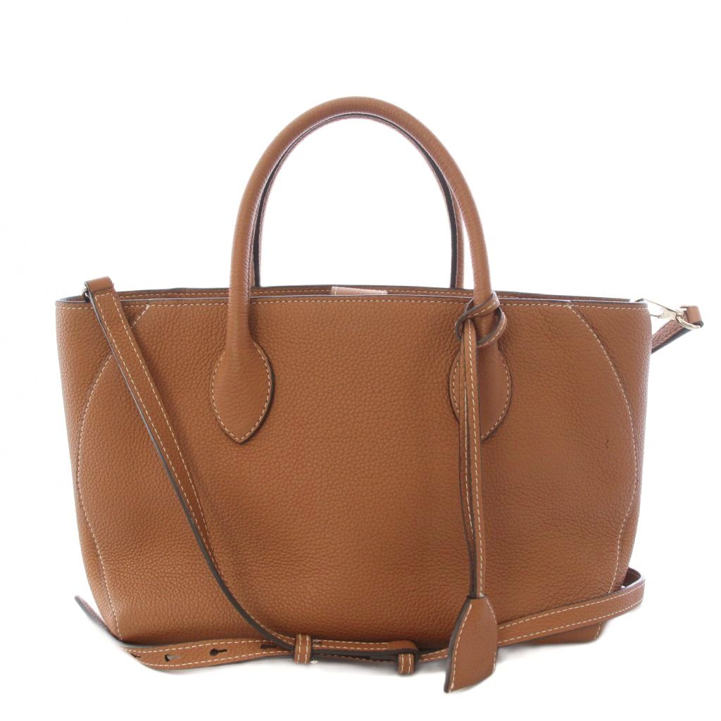 【中古】ボナベンチュラ BONAVENTURA ミア トートバッグ ハンドバッグ ショルダーバッグ 2WAY レザー 茶 ブラウン /TK ■MU レディース 【ベクトル 古着】 260601｜ブランド古着の買取販売ベクトル