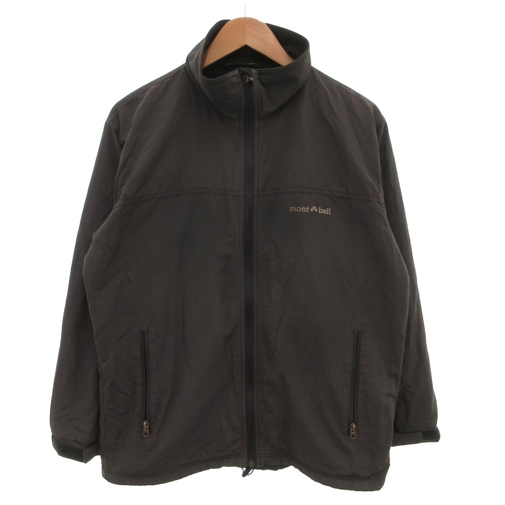 【中古】モンベル Montbell 美品 クリマプラス100 ウィズシェルジャケット ハイネック ポルカテックス M グレー 1102391 /MX メンズ 【ベクトル 古着】 260605｜ブランド古着の買取販売ベクトル 8,393円