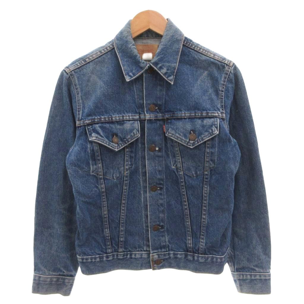 【中古】リーバイス Levi's デニムジャケット Gジャン ブルゾン 34 インディゴ /FF ■ECG007 メンズ 【ベクトル 古着】 260709|ブランド古着の買取販売ベクトル