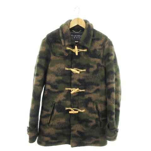 楽天市場】HARNOLD BROOK チェック ダッフルコート 緑 40 アーノルド