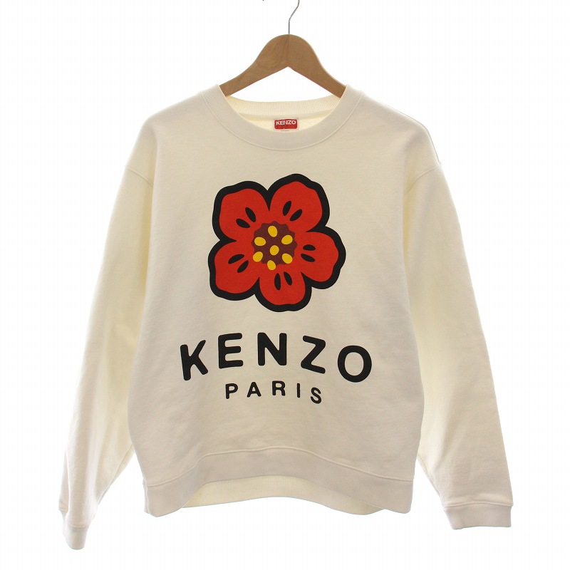 『KENZO』ボケフローラルプリントクルーネック スウェットシャツ 楽天市場】KENZO ケンゾー スウェット サイズ:L 24SS ボケ