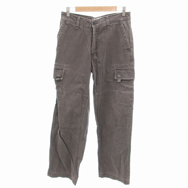 GAP ワイドカーゴパンツ BDU BLACK XL ギャップ セール】GAP SPORTロゴ カーゴパンツ（スウェットパンツ）｜GAP