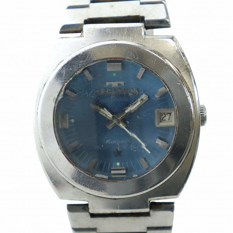 テクノス　ブルースカイ　ヴィンテージ　メンズ　腕時計　自動巻き　ジャンク 楽天市場】テクノス TECHNOS ブルースカイ BLUE SKY メンズ 腕時計