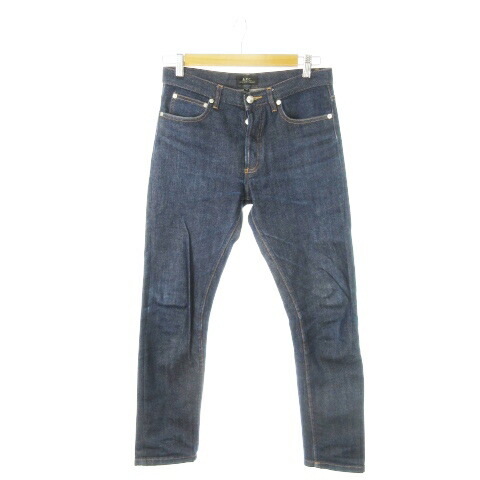 土日値下げ A.P.C. ストレートデニム 古着スタンダード赤耳90s ダメージ 楽天市場】古着 A.P.C. アーペーセー 日本製 赤耳 ストレート