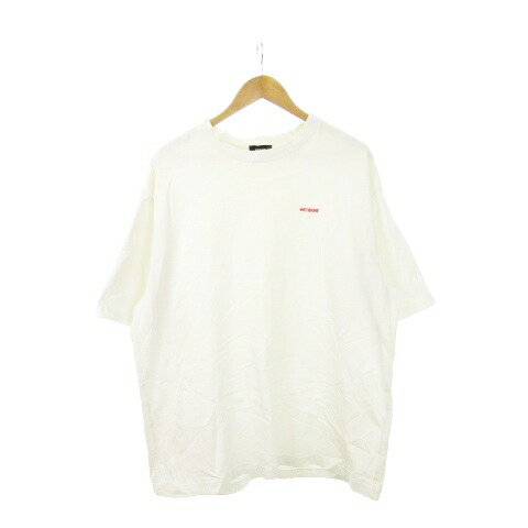 楽天市場】ウェルダン WE11DONE Tシャツ フロントロゴ オーバー