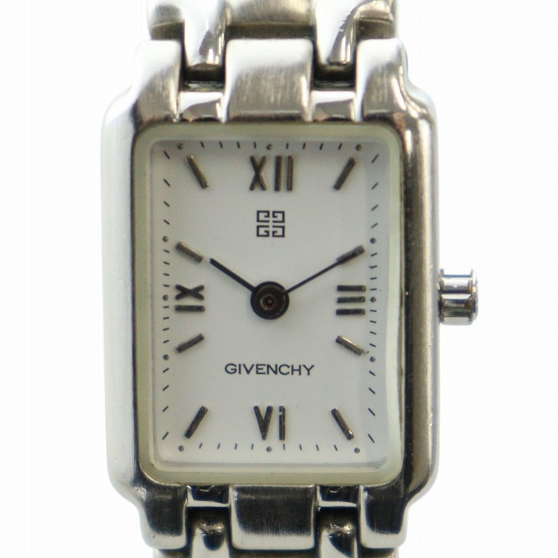 GIVENCHY ジバンシー バングルウォッチ スクエア 2針 腕時計 クォーツ GIVENCHY ジバンシー バングルウォッチ スクエア 2針 腕時計