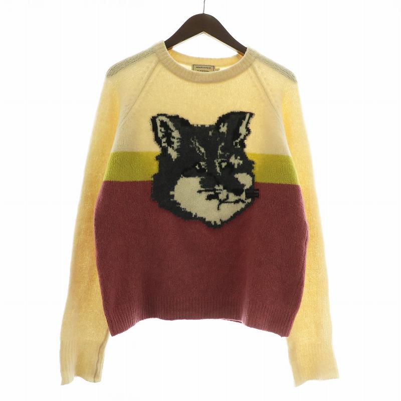 楽天市場】MAISON KITSUNE(メゾンキツネ) カシミヤケーブルニット