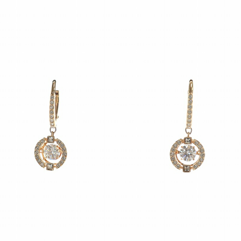 【楽天市場】【中古】スワロフスキー SWAROVSKI Sparkling Dance ドロップピアス アクセサリー 両耳用 ロゴ クリスタル ...