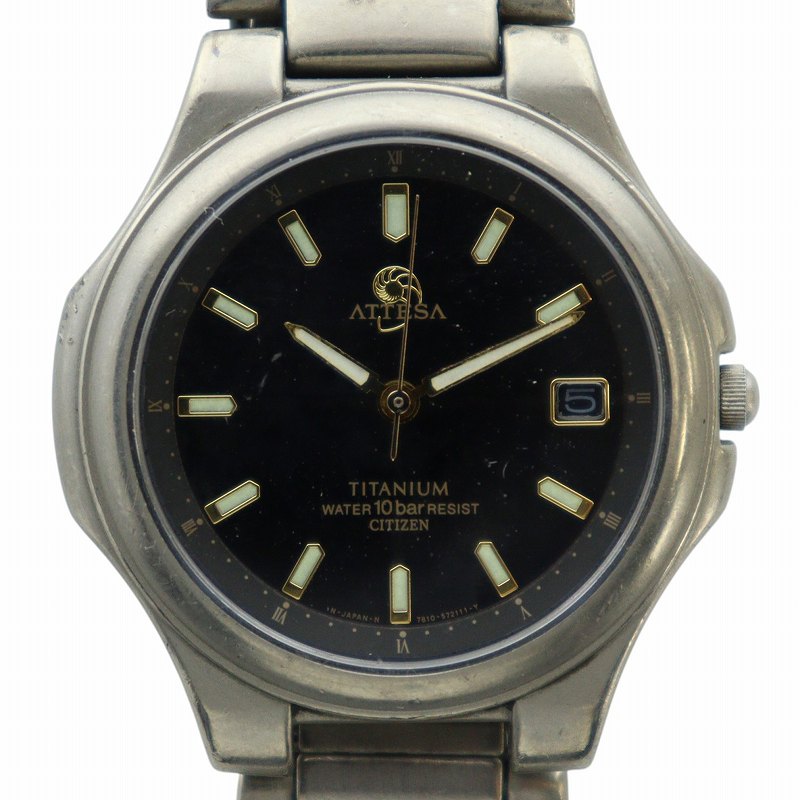 CITIZEN アテッサ F900-T021565 ソーラー腕時計 楽天市場】【美品】シチズン【CITIZEN】 アテッサ F900 ダブル