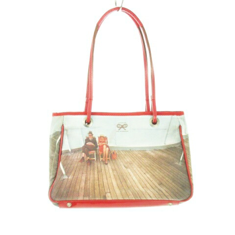 美品 アニヤハインドマーチ キャンバス トートバッグ リボン 金具 グレー 楽天市場】【バッグ】ANYA HINDMARCH アニヤ ハインドマーチ
