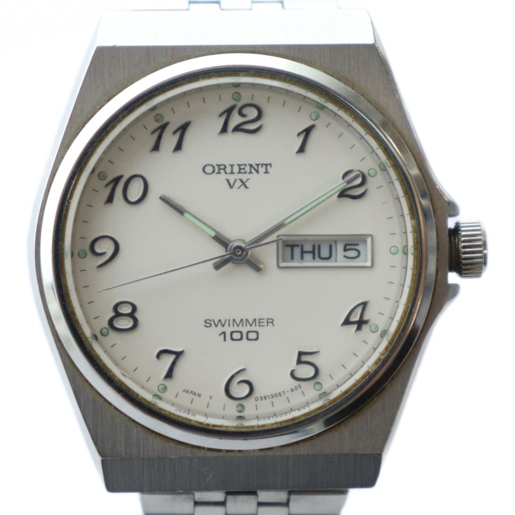 ORIENT スイマー オクタゴン クォーツ腕時計 10BAR ORIENT スイマー オクタゴン クォーツ腕時計 10BAR