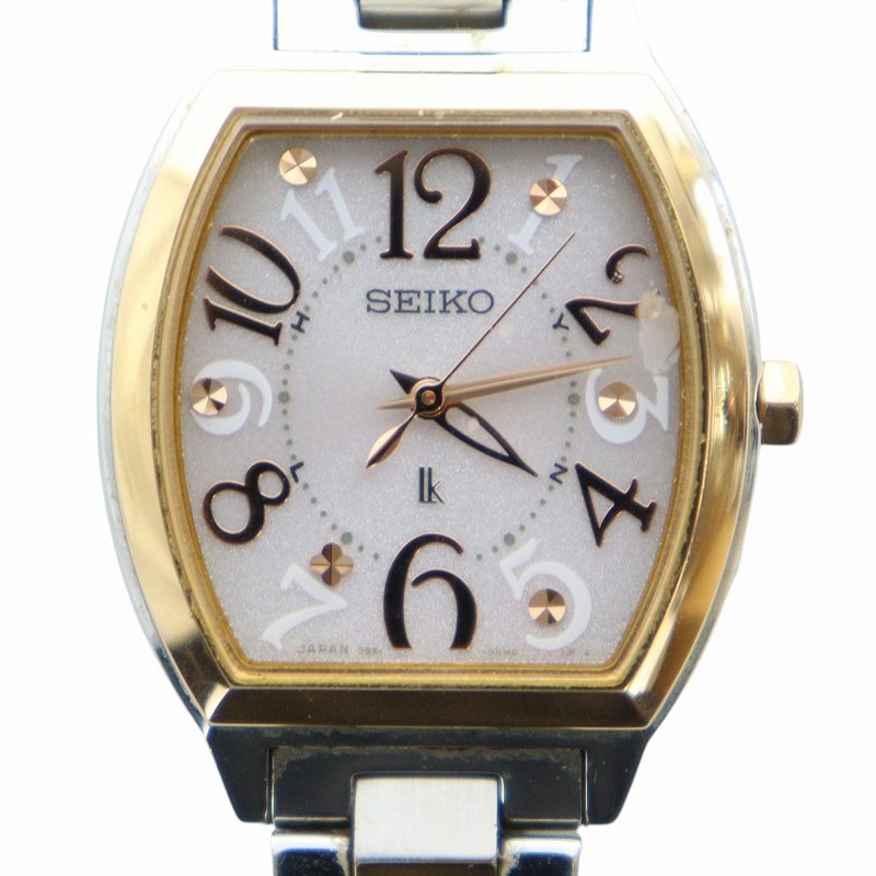 楽天市場】SEIKO セイコー ルキア 1B32-0AJ0 SSQW051 デイト 白