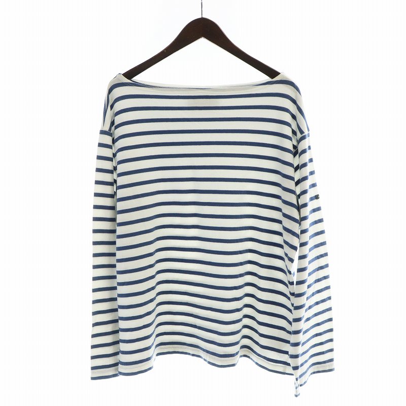 楽天市場】【中古】 OUTIL (ウティ) TRICOT AAST バスクシャツ 1 WHITE