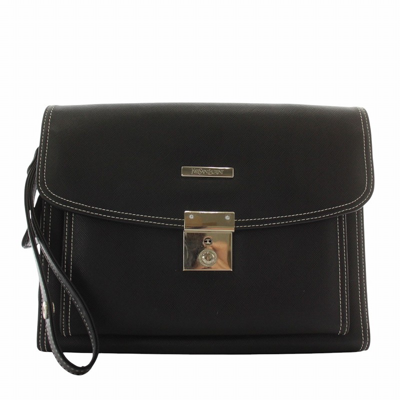 Yves Saint Laurent ハンドバッグ リザード オーストリッチ Yves Saint Laurent ハンドバッグ リザード オーストリッチ