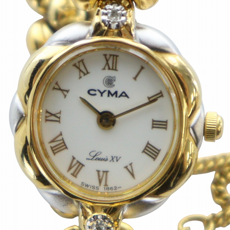 楽天市場】CYMA シーマ レディース 腕時計 E616 4Pダイヤ