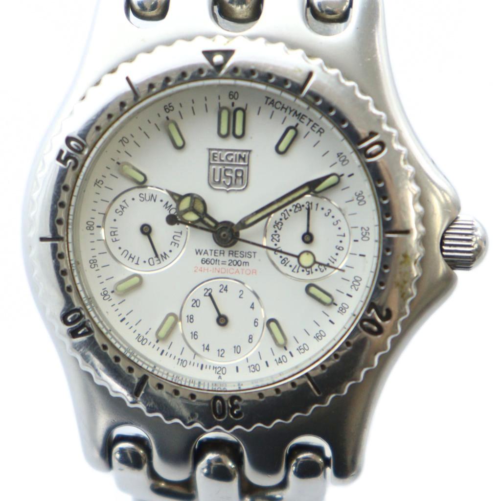 エルジンレディース腕時計 エルジン ELGIN レディース 腕時計 ダイヤ ゴールド QZ ウォッチ