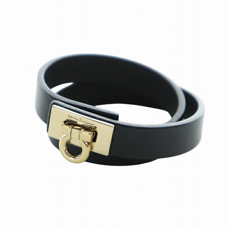 Ferragamo フェラガモ　ブレスレット　ゴールド　ロゴ　ガンチーノ FERRAGAMO フェラガモ ブレスレット アクセサリー ガンチーニ BR