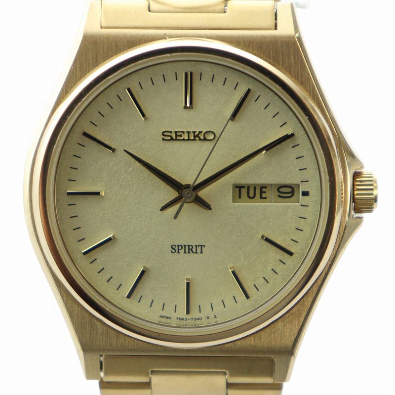 楽天市場】セイコー SEIKO スピリット メンズ 腕時計 5E31-5B60