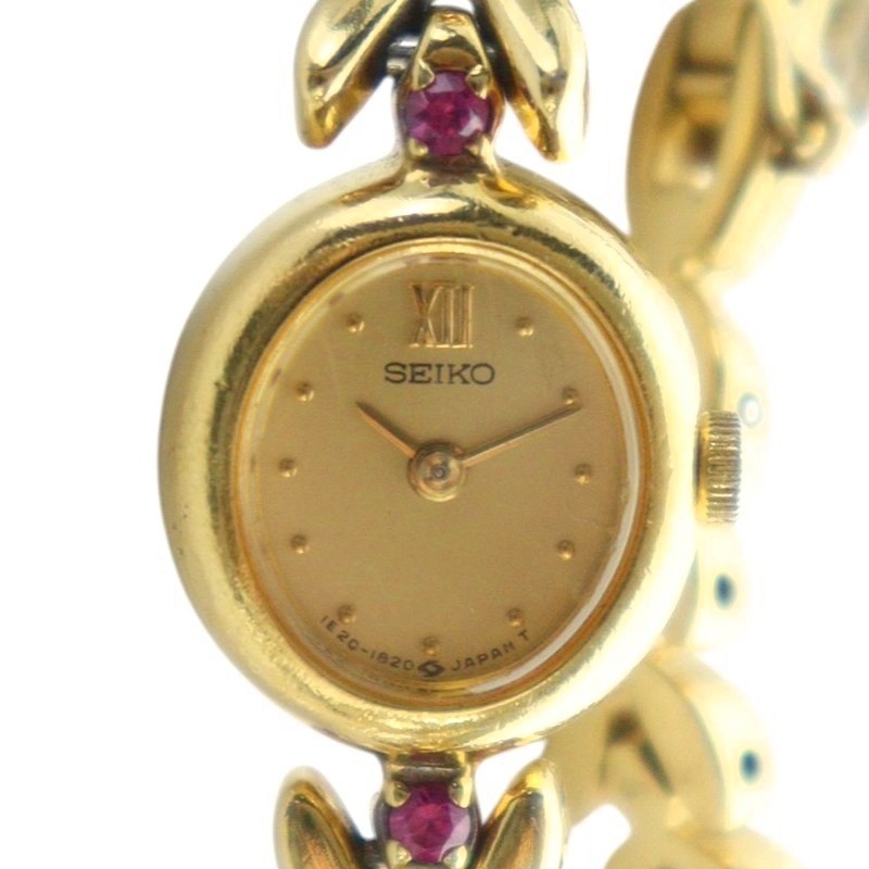 美品　稼働品　セイコー SEIKO 1E20-5760 GP 4個　ルビー付き 美品 稼働品 セイコー SEIKO 1E20-5760 GP 4個 ルビー付き