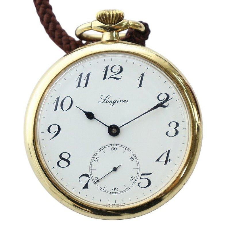 楽天市場】ロンジン 懐中時計 ハンターケース 銀無垢 L846.5151