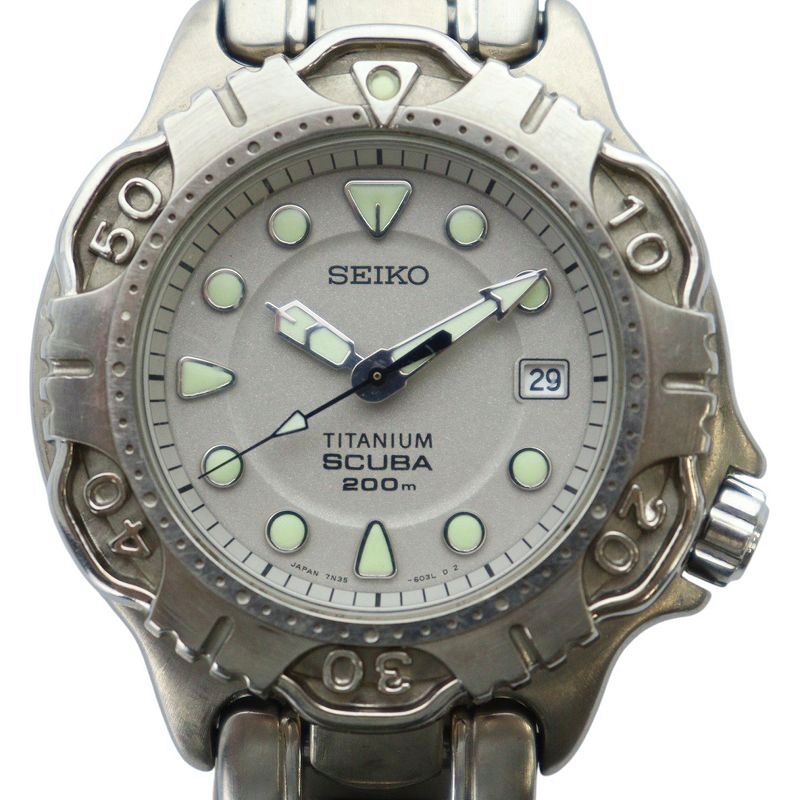 ■稼働品■ SEIKO SCUBA 7N35-6000 ダイバーウォッチ 24 2025年最新】セイコー 7n35-6000の人気アイテム - メルカリ