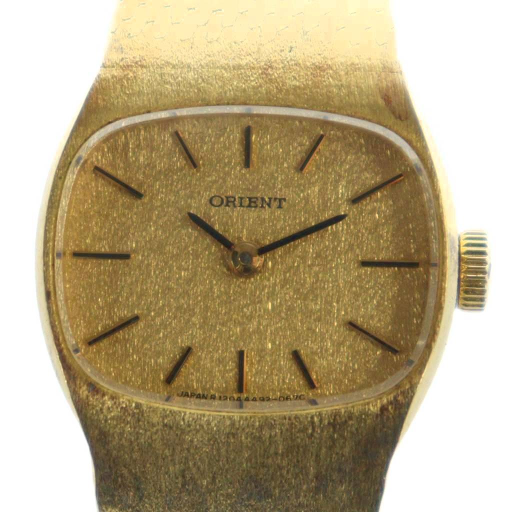 オリエント　orient JUPITER 手巻き時計 ゴールド 楽天市場】美品 オリエント ORIENT ジュピター Jupiter
