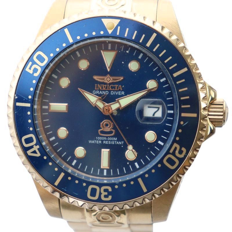 楽天市場】☆良品【INCIPIO】インキピオ GMT 自動巻き メンズ【中古