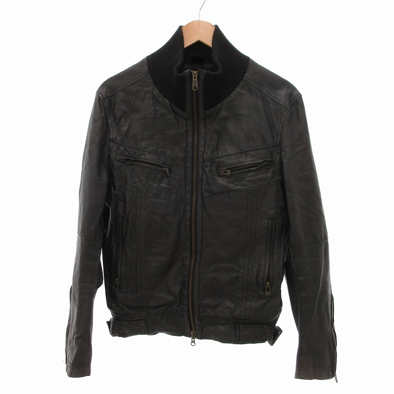 【美品】ジャックローズ/アンティークライン/ゴートレザージャケット/ヴィンテージ 美品】ジャックローズ/アンティークライン/ゴートレザー