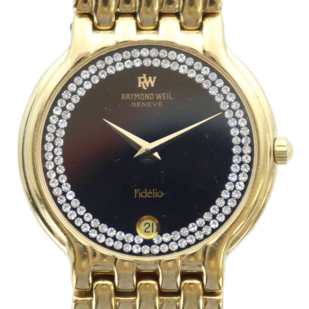 62 RAYMOND WEIL ジュネーブ　ゴールド　レディース　腕時計　美品 美品 RAYMOND WEIL 18K GOLD ゴールド 腕時計 レディース