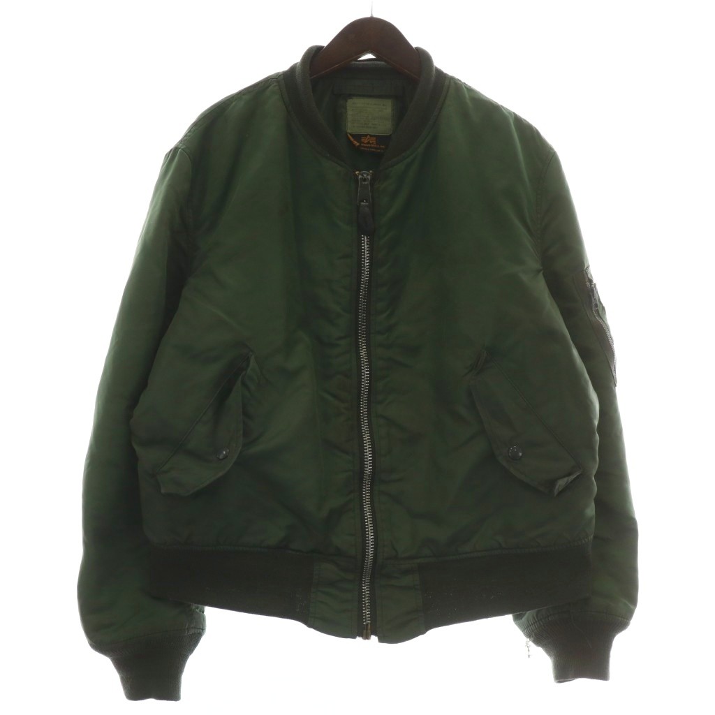 楽天市場】80s 90s USA製 ALPHA INDUSTRIES 社製 MA-1 フライト