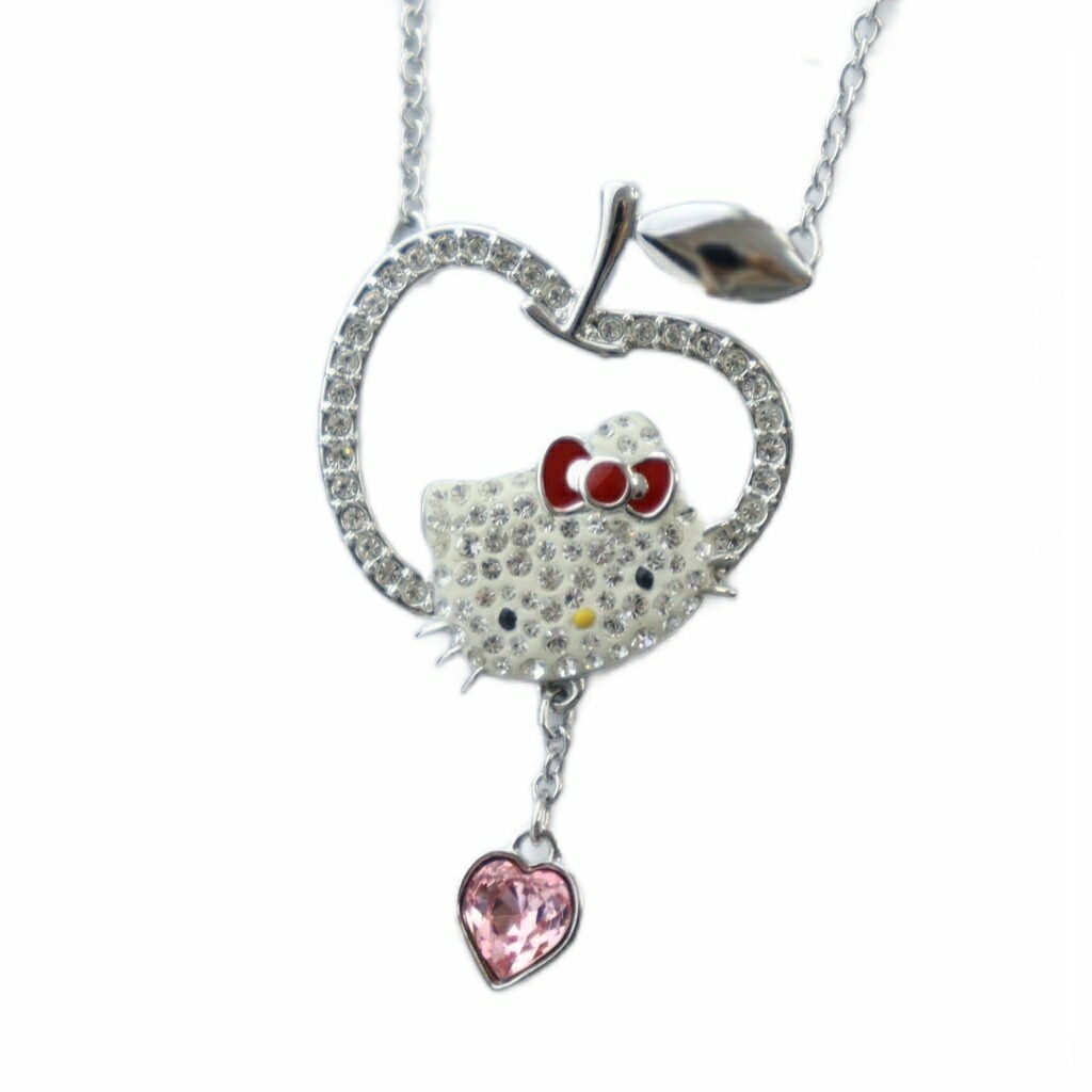［美品］ SWAROVSKI ハローキティ サンリオ ネックレス ペンダント 美品］ SWAROVSKI ハローキティ サンリオ ネックレス ペンダント
