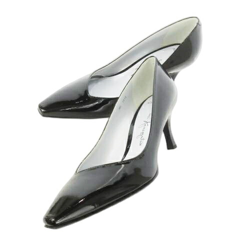 【新品】ギンザカネマツ　アクアベル　ポインテッドトゥレザーパンプス　22.5 黒 楽天市場】GINZA Kanematsu ギンザ カネマツ ブラック 黒 サイズ