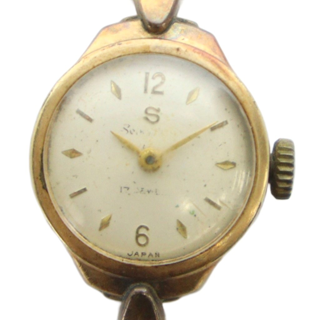 楽天市場】セイコー ソーラー K18 手巻 レディース カクテル