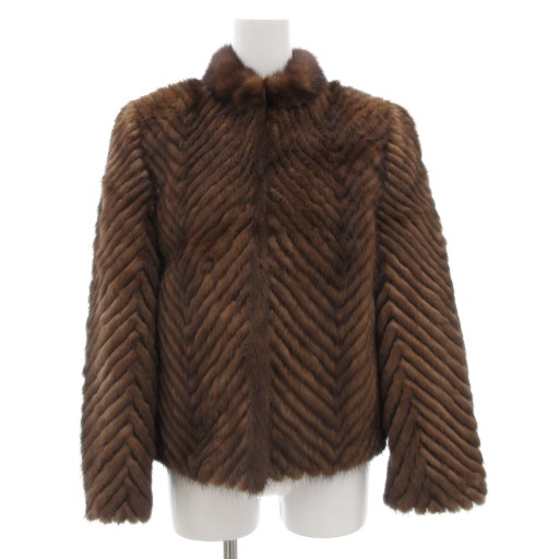 ドラ公式　ブラウン毛皮コート ドラ公式 ブラウン毛皮コート 楽天市場】60年代 UNKNOWN ファーコート