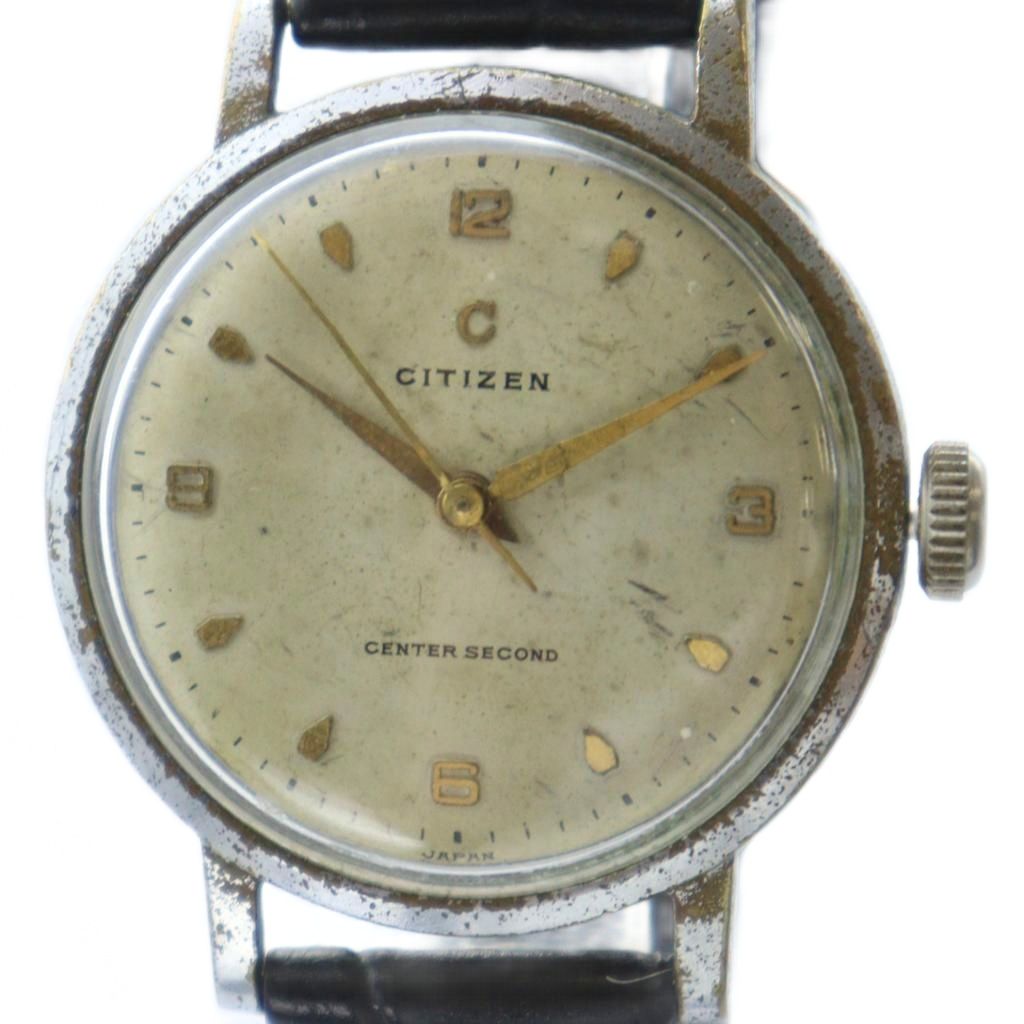 citizen シチズ　ディデイト シチズン クリスタルセブン デイデイト サテン仕上げ