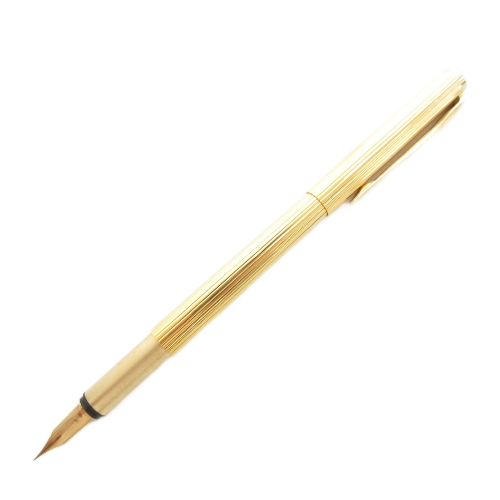 極美品 モンブラン 万年筆 ノブレス 14金ニブ EF モンブラン ノブレス 万年筆 ゴールド EF（極細字） 14金