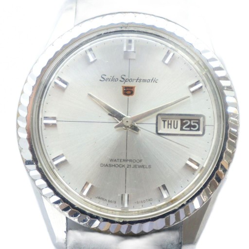 SEIKO 5 SPORTS 6106 - 8560 中古 自動巻 動作品 1970 Seiko 5 Sports 6106-8560 – TokeiMedic