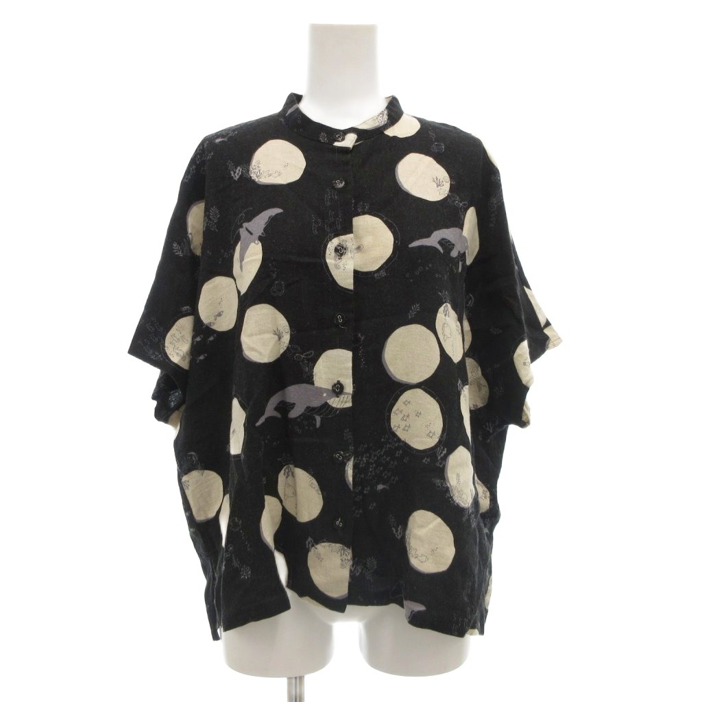 美品 マーブルシュッド ブラウス riddle ボウタイ ノーカラー 総柄 楽天市場】marble sud 05EM074013 24MS Movin' Crowdin' 刺繍 ブラウス