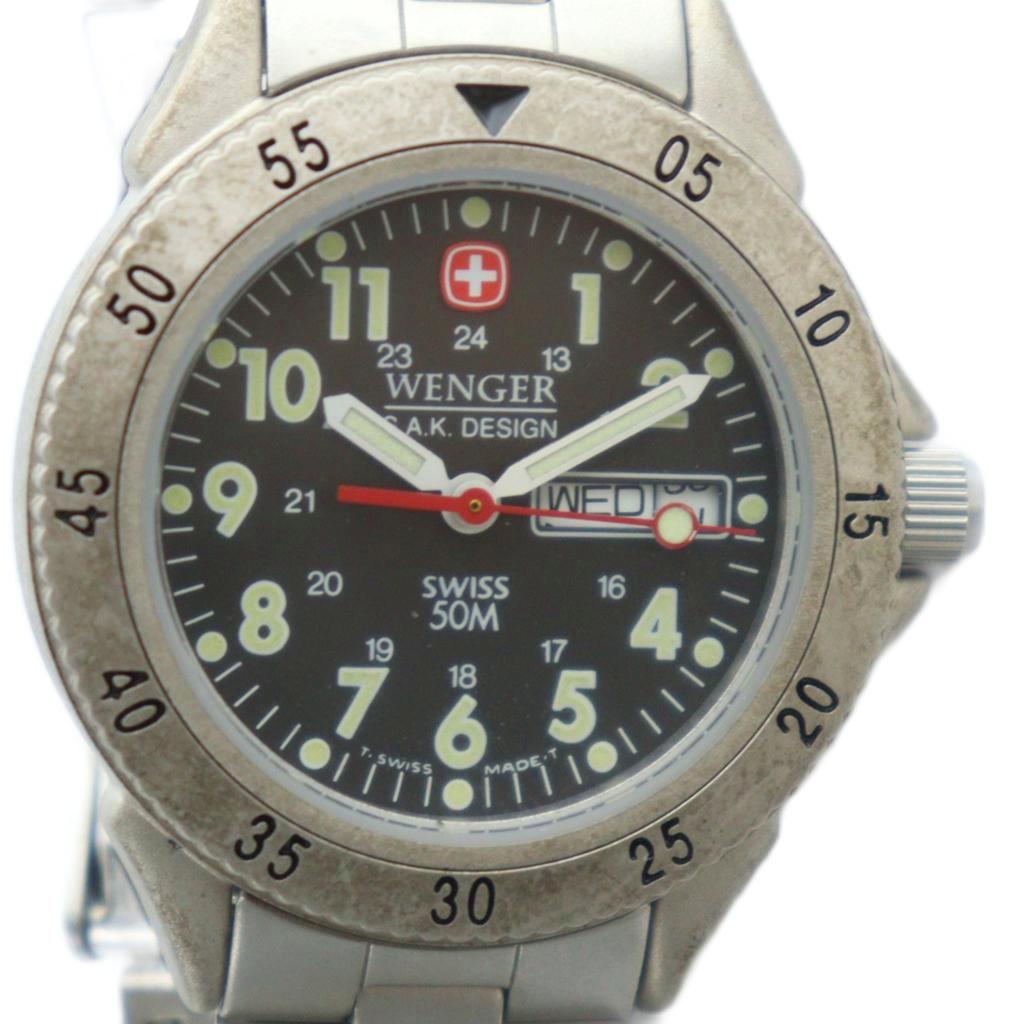 楽天市場】【WENGER】ウェンガー コマンドクロノグラフ クォーツ腕時計