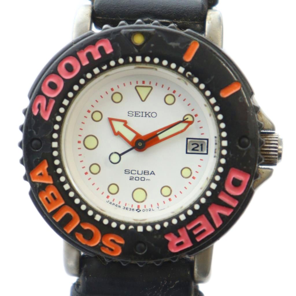 楽天市場】【中古】【程度B】セイコー スキューバ200m パーペチュアル