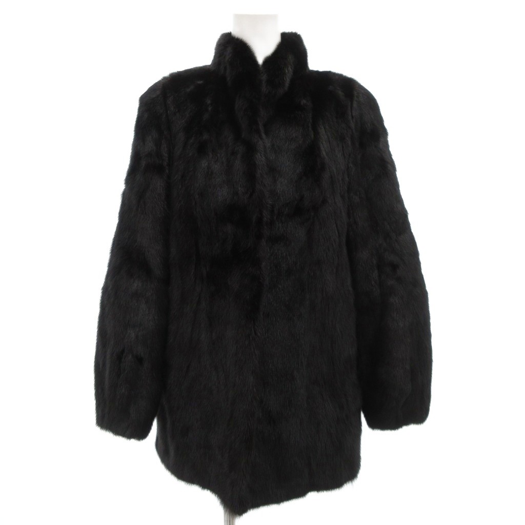 楽天市場】【中古】サガミンク SAGA MINK コート 毛皮 ミンク ブラウン