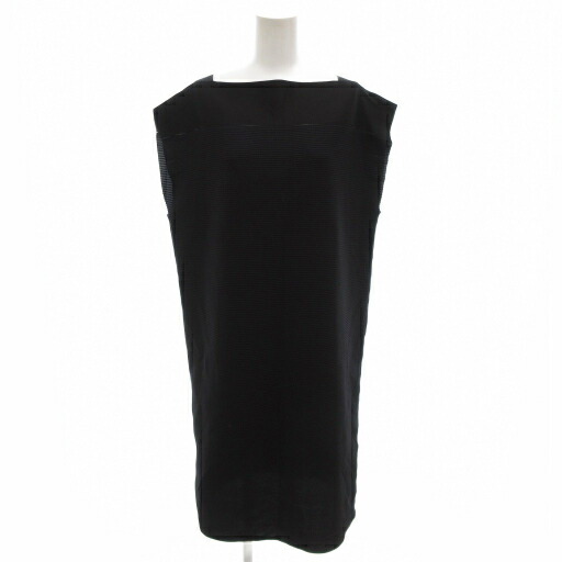 【中古】イッセイミヤケ ISSEY MIYAKE ワンピース プリーツ ノースリーブ ひざ丈 2 黒 ブラック /FF ■GY19 ★AA☆ レディース 【ベクトル 古着】 251020 11,999円