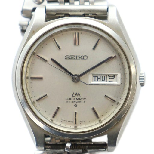 SEIKO LM 23jewels 腕時計 自動巻き 5606-7231 メンズ 2025年最新】SEIKO lm 23の人気アイテム - メルカリ